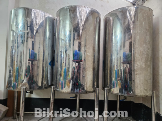 Stainless steel 304 storage Tank